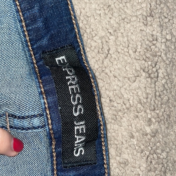 -express, size 2, medium wash - Picture 2 of 4